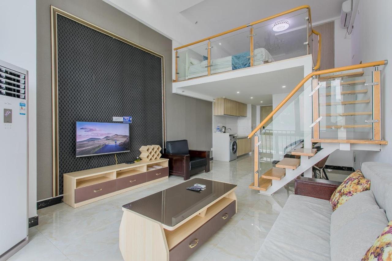 April Fair Duplex Apartment Guangzhou South Railway Station Ao Yuan Yue Shi Dai Branch Екстериор снимка